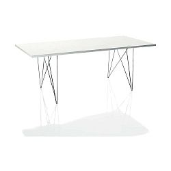 Bílý jídelní stůl Magis Bella,délka 200 cm