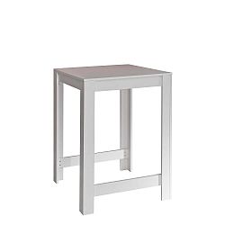 Bílý jídelní stůl Symbiosis Sulens, šířka 70 cm