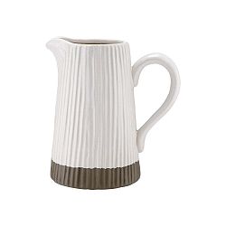 Bílý kameninový džbánek Ladelle Nori, výška 22 cm