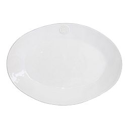 Bílý kameninový oválný tác Costa Nova, 29 cm