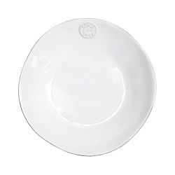 Bílý kameninový polévkový talíř Costa Nova, Ø 25 cm