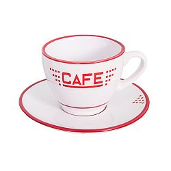 Bílý keramický hrnek Antic Line Café