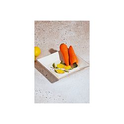 Bílý keramický talíř Kutahya Plato