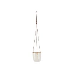 Bílý keramický závěsný květináč PT LIVING, Ø 10 cm