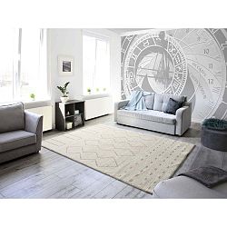 Bílý koberec Universal Diwali White, 160 x 230 cm