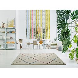 Bílý koberec Universal Kasbah White, 160 x 230 cm