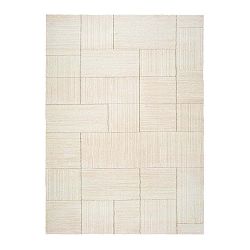 Bílý koberec Universal Tanum Dice, 80 x 150 cm