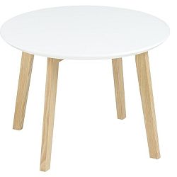 Bílý konferenční stolek Actona Molina, ⌀ 50 cm