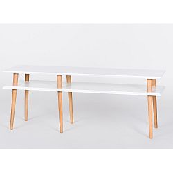 Bílý konferenční stolek Ragaba Mugo, délka 139 cm