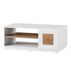 Bílý konferenční stolek Szynaka Meble Wood