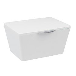 Bílý koupelnový box Wenko Brasil
