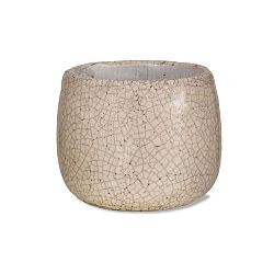 Bílý květináč Garden Trading Ravello, ⌀ 11,5 cm