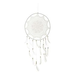 Bílý lapač snů Unimasa Dream, ⌀ 40 cm