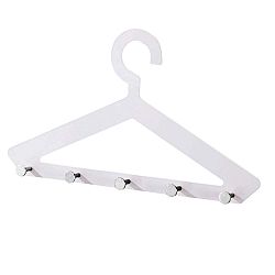 Bílý nástěnný věšák Tomasucci Crutch