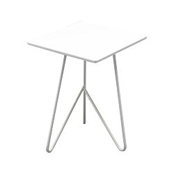 Bílý odkládací stolek Design Twist Padang