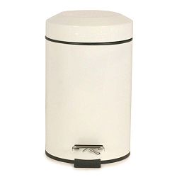 Bílý odpadkový koš Sabichi, 3 l