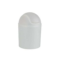 Bílý odpadkový koš Wenko Arktis, ⌀ 20 cm