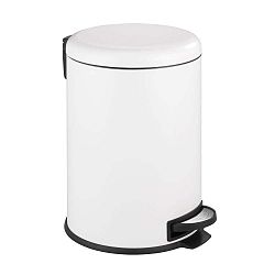Bílý odpadkový koš Wenko Bin, 20 l