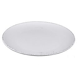 Bílý podnos Ego Dekor Vintage, ø 39,5 cm