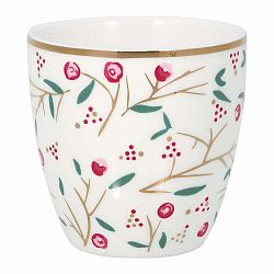 Bílý porcelánový hrnek 0.3 l Maise - Green Gate