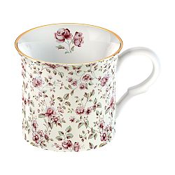 Bílý porcelánový hrnek Creative Tops Floral