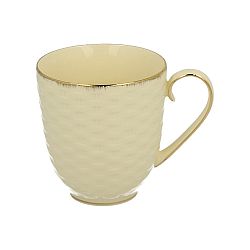 Bílý porcelánový hrnek Duo Gift Basket, 400 ml