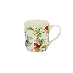 Bílý porcelánový hrnek Duo Gift Lamis, 400 ml