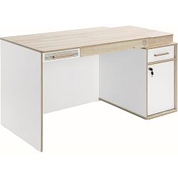 Bílý pracovní stůl Dynamic Study Desk
