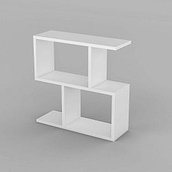 Bílý příruční stolek Life White