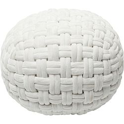 Bílý puf Kare Design Olivio