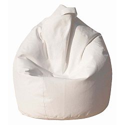 Bílý sedací vak Evergreen House Bag Eco