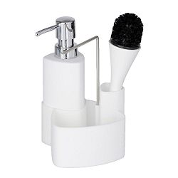 Bílý set na mytí nádobí Wenko Empire, 250 ml