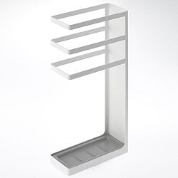 Bílý stojan na deštníky YAMAZAKI Slim Layer