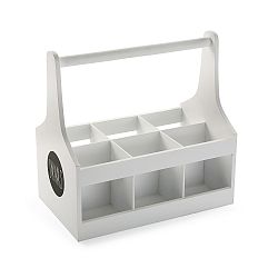 Bílý stojan na lahve Versa Minimal