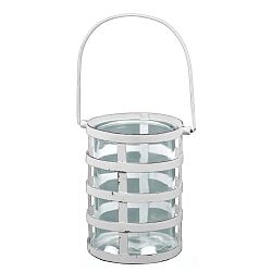 Bílý svícen Ego Dekor Lucerna, 13 cm