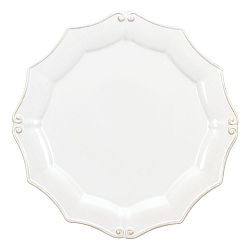 Bílý talíř Costa Nova Barroco, Ø 30 cm