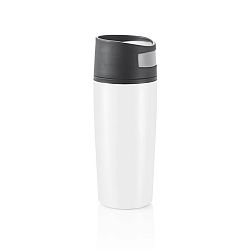 Bílý termohrnek do auta XD Design, 400 ml