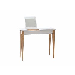 Bílý toaletní stolek Ragaba Mimo, šířka 85 cm