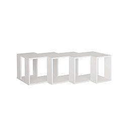 Bílý TV stolek Cons Extra White
