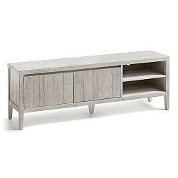 Bílý TV stolek La Forma Woody