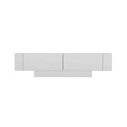Bílý TV stolek Matera White