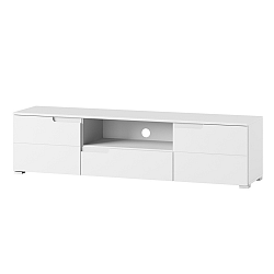 Bílý TV stolek Szynaka Meble Original
