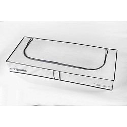 Bílý úložný box Compactor Underbed White
