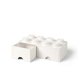 Bílý úložný box se dvěma šuplíky LEGO®