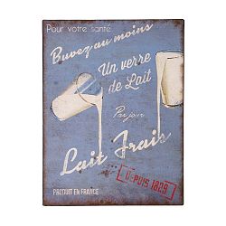 Cedule Antic Line Lait Frais, 25 x 33 cm