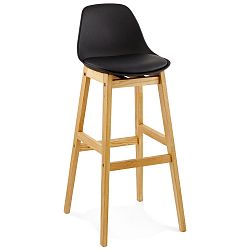 Černá barová židle Kokoon Design Elody