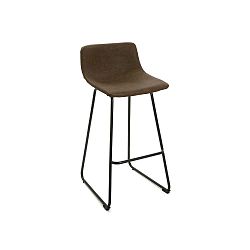 Černá barová židle Versa Bar, výška 92 cm