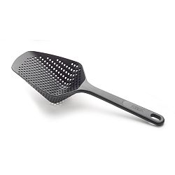 Černá cedníková lžíce Joseph Joseph Scoop