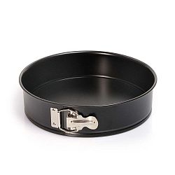 Černá dortová oválná forma Kaiser Classic, ø 20 cm