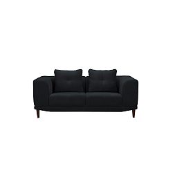 Černá dvojmístná pohovka Windsor & Co Sofas Sigma